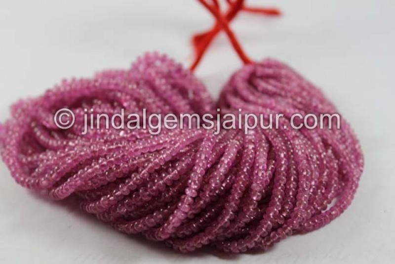 Pink Sapphire Smooth Roundelle